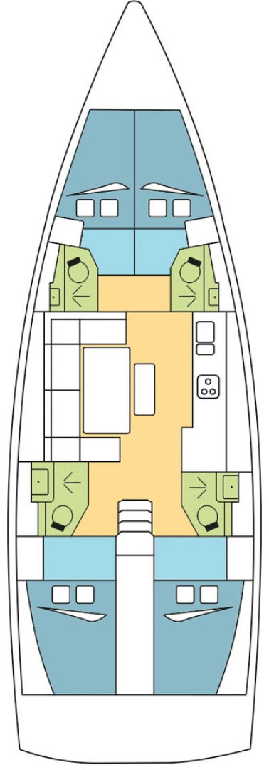 Huur Zeilboot met of zonder schipper Dufour in Olbia