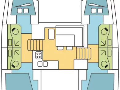 Bootverhuur Komolac goedkoop Lagoon 40