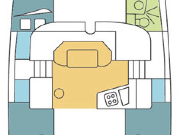 Verhuur Catamaran Fountaine Pajot met vaarbewijs