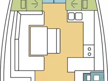 Verhuur Zeilboot in Seget Donji - Bénéteau Oceanis 48