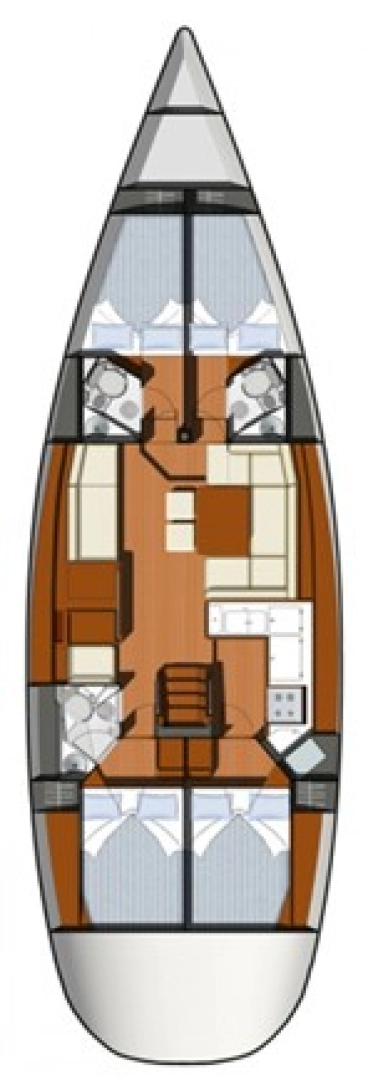 Verhuur Zeilboot in Betina - Jeanneau Sun Odyssey 50 DS