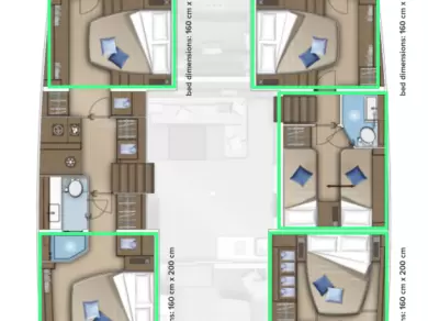 Bootverhuur Kaštela goedkoop Lagoon 55