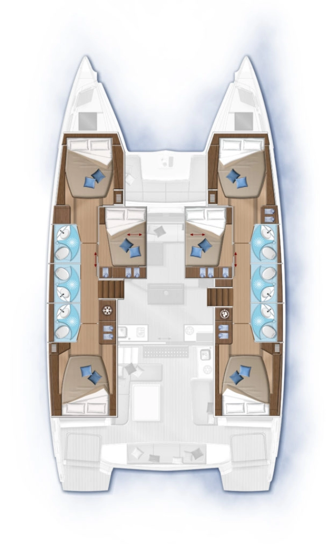 Verhuur Catamaran in Álimos - Lagoon Lagoon 50