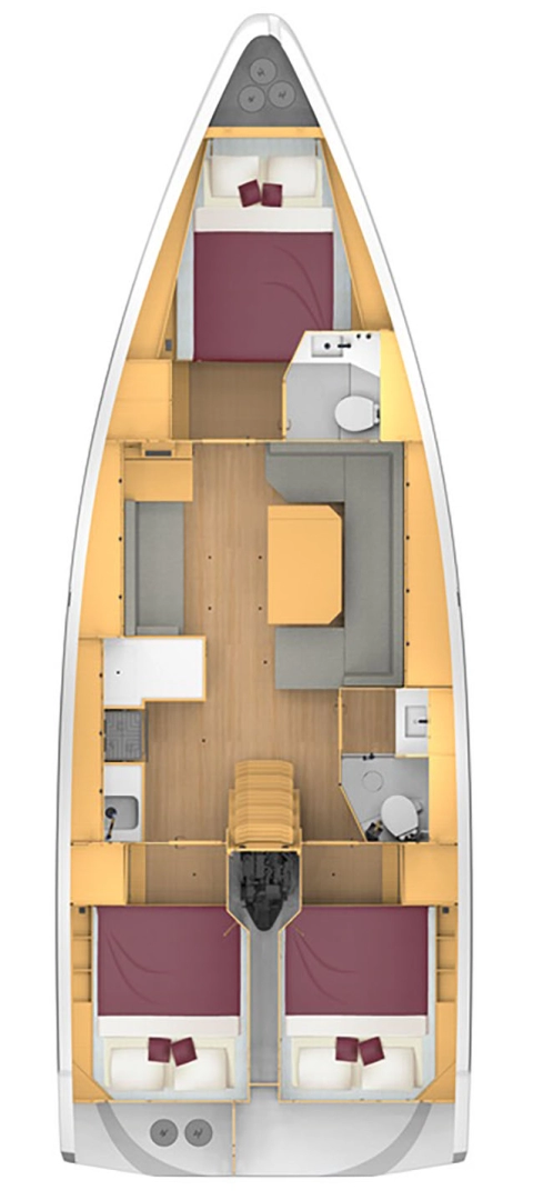 Huur Zeilboot met of zonder schipper Bavaria in Punta Ala
