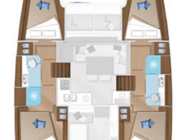 Jachthuur in Bormes-les-Mimosas - Lagoon Lagoon 40 via SamBoat