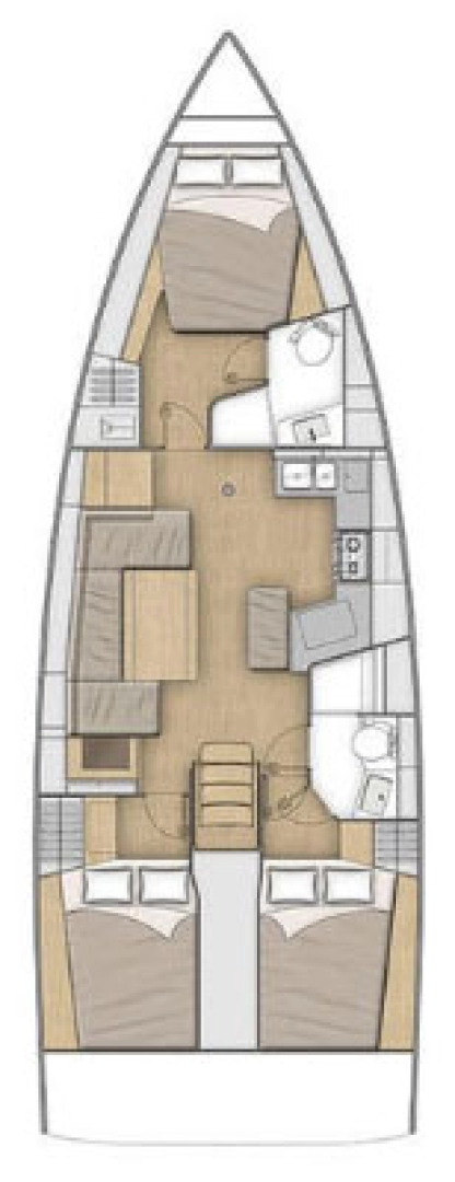 Huur een Bénéteau Oceanis 40.1 in Zadar