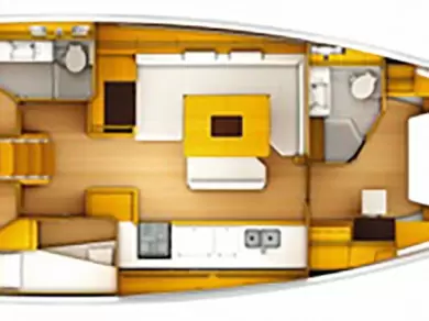 Verhuur Zeilboot in Mykonos (Island) - Jeanneau Sun Odyssey 519