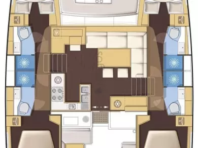 Catamaran te huur in Lefkáda voor de beste prijs