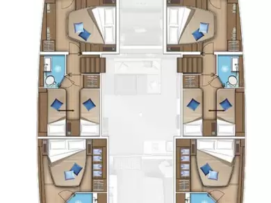 Huur Catamaran met of zonder schipper Lagoon in Ellinikó