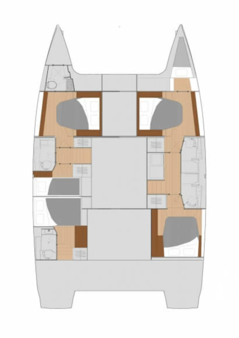 Fountaine Pajot Saona 47 te huur van particulier of professional in Road Town