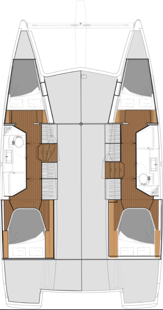 Fountaine Pajot Isla 40 te huur van particulier of professional in Road Town