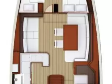 Verhuur Zeilboot Jeanneau met vaarbewijs