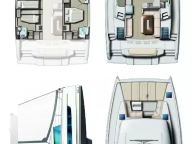 Huur Catamaran met of zonder schipper Bali in Marmaris