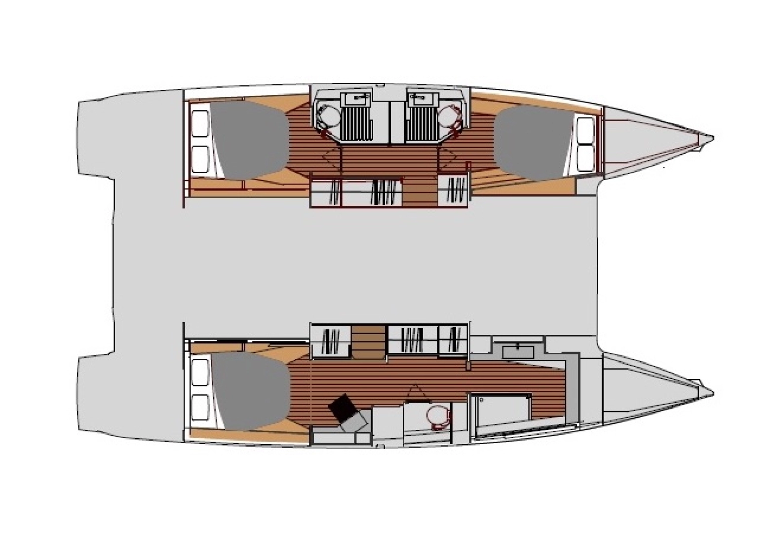 Verhuur Catamaran Fountaine Pajot met vaarbewijs