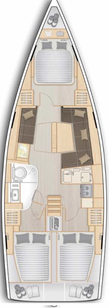 Verhuur Zeilboot in Marseille - Hanse Hanse 418