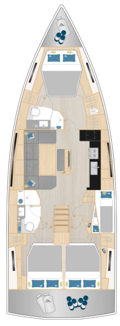 Bootverhuur Hanse Hanse 460 in Marseille via SamBoat