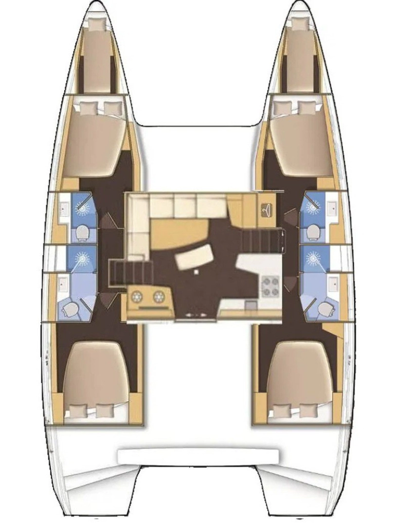 Catamaran te huur in Mahé voor de beste prijs