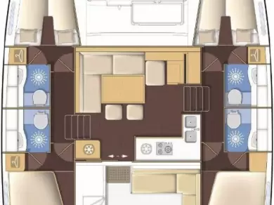 Lagoon Lagoon 400 S2 te huur van particulier of professional in Lefkáda