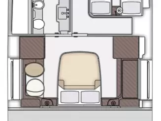 Bootverhuur Seget Donji goedkoop Azimut Magellano 66