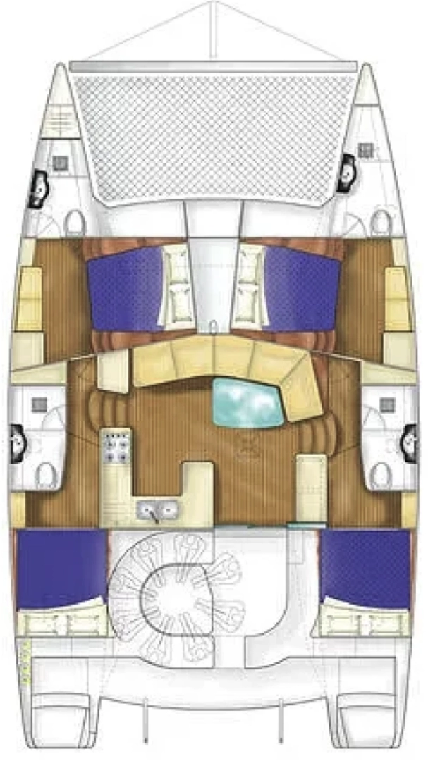 Verhuur Catamaran Custom Made met vaarbewijs