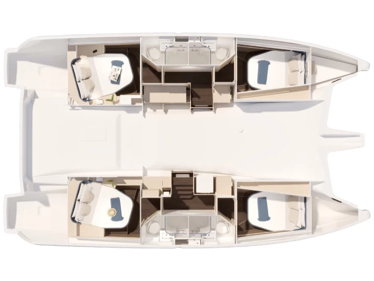 Huur Catamaran met of zonder schipper Fountaine Pajot in Taranto