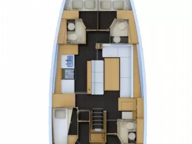 Jeanneau Jeanneau 54 te huur van particulier of professional in Trogir