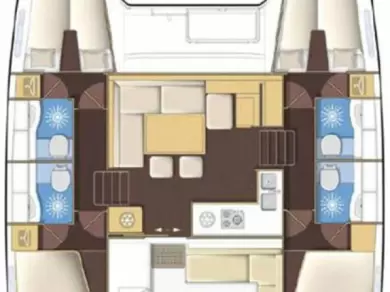 Verhuur Catamaran in Šibenik - Lagoon Lagoon 400 S2