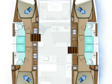 Bootverhuur Lagoon Lagoon 46 in Šibenik via SamBoat