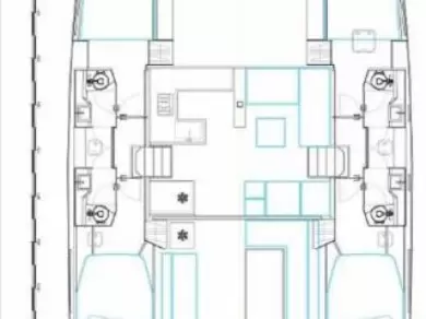 Verhuur Catamaran Nautitech met vaarbewijs