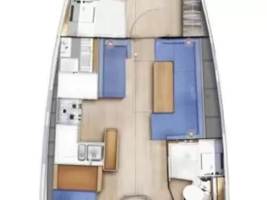 Verhuur Zeilboot Jeanneau met vaarbewijs