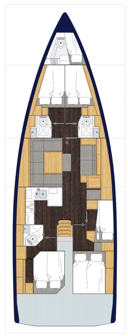 Bootverhuur Bavaria Cruiser 50 in Kaštela via SamBoat