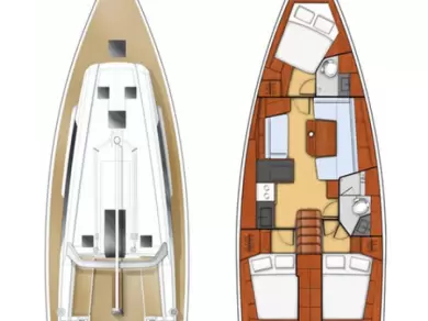Jachthuur in Kaštela - Bénéteau Oceanis 41.1 via SamBoat