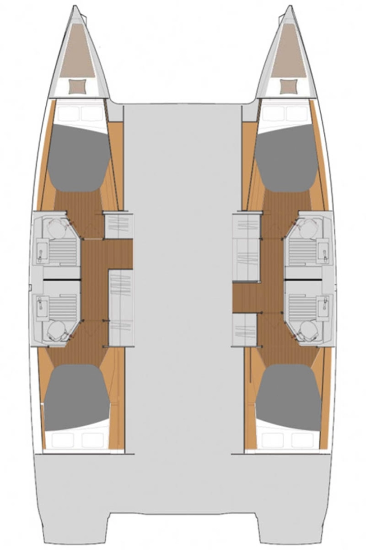 Huur Catamaran met of zonder schipper Fountaine Pajot in Road Town