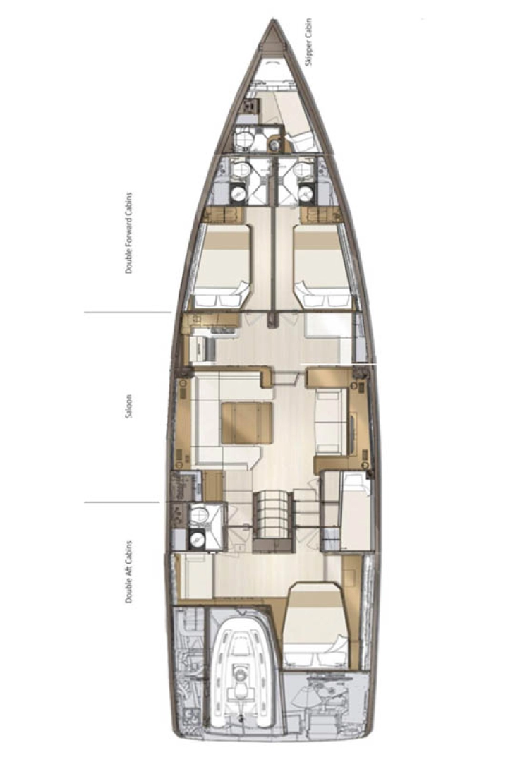 Verhuur Zeilboot Jeanneau met vaarbewijs