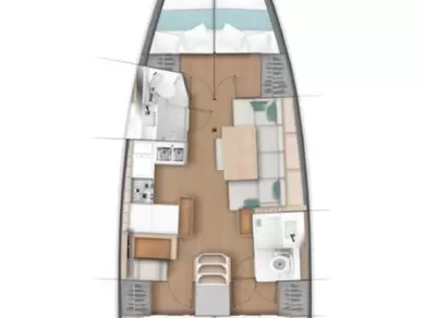 Huur een Jeanneau Sun Odyssey 440 in Seget Donji