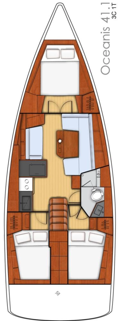 Jachthuur in Biograd na Moru - Bénéteau Oceanis 41.1 via SamBoat
