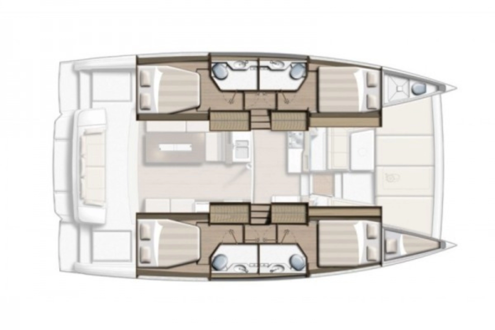 Huur Catamaran met of zonder schipper Bali in Biograd na Moru