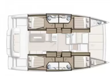 Huur Catamaran met of zonder schipper Bali in Biograd na Moru