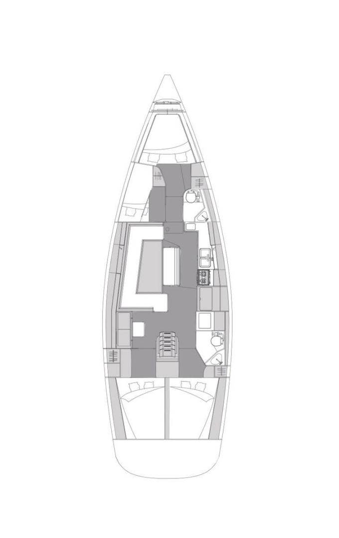Verhuur Zeilboot in Biograd na Moru - Elan Impression 45.1
