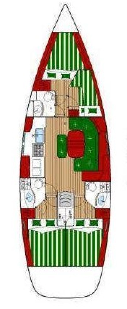 Bootverhuur Sukošan goedkoop Oceanis Clipper 423