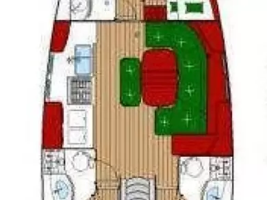 Bootverhuur Sukošan goedkoop Oceanis Clipper 423