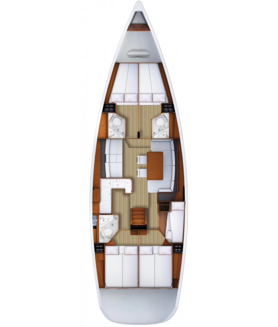 Verhuur Zeilboot in Lávrio - Jeanneau Jeanneau 53