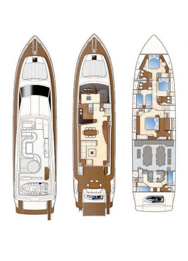 Huur Jacht met of zonder schipper Ferretti in Glyfáda