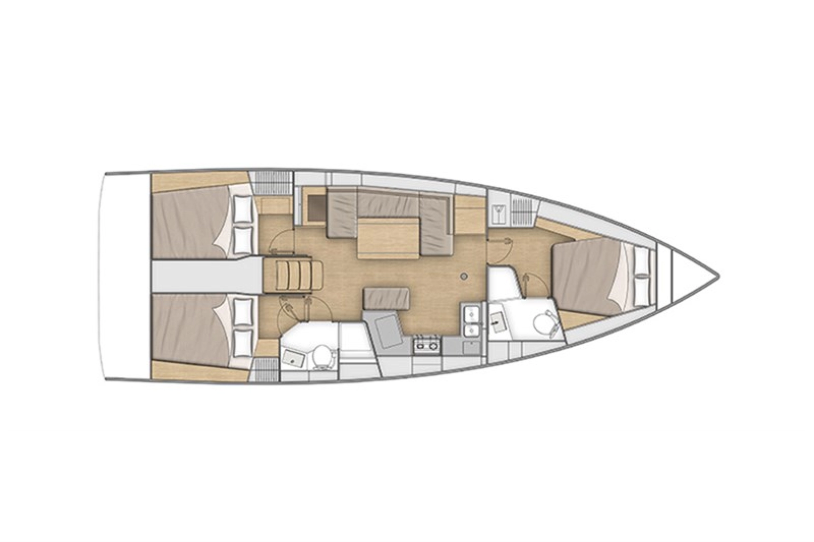 Huur een Bénéteau Oceanis 40.1 in Lefkáda