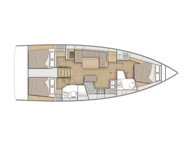 Huur een Bénéteau Oceanis 40.1 in Lefkáda