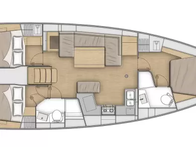 Verhuur Zeilboot in Skradin - Bénéteau Oceanis 40.1