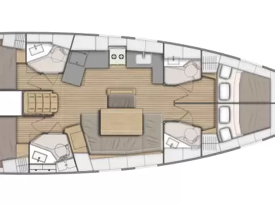 Huur een Bénéteau Oceanis 46.1 in Skradin