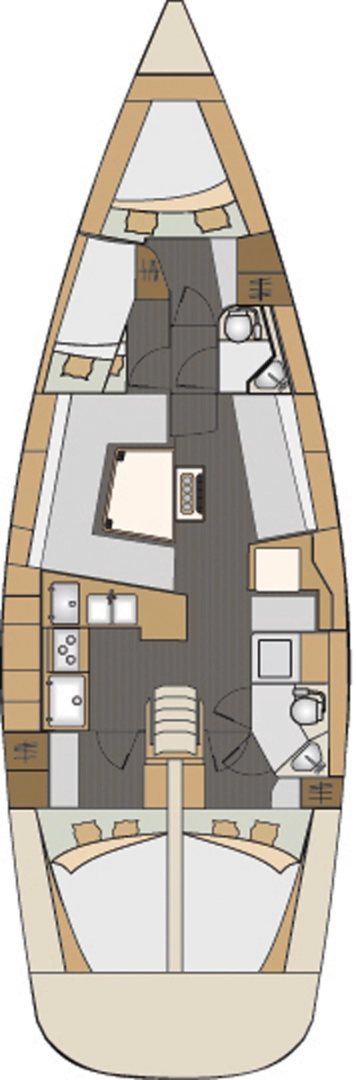 Jachthuur in Split - Elan Impression 45 via SamBoat