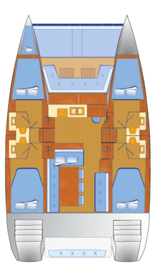 Huur Catamaran met of zonder schipper Bali in Rogoznica