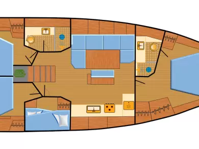 Verhuur Zeilboot in Punat - Hanse Hanse 460